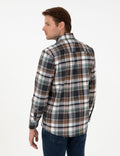 Brown Comfort Fit Lumberjack Shirt