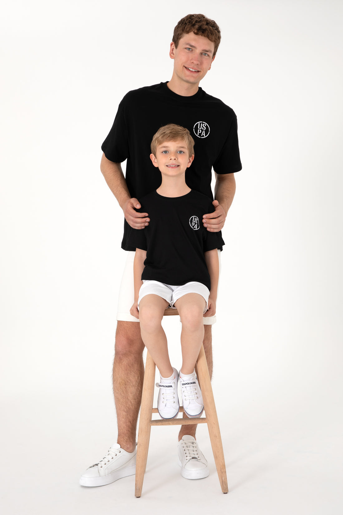 Men's Oversize Fit Crew Neck Black T-Shirt