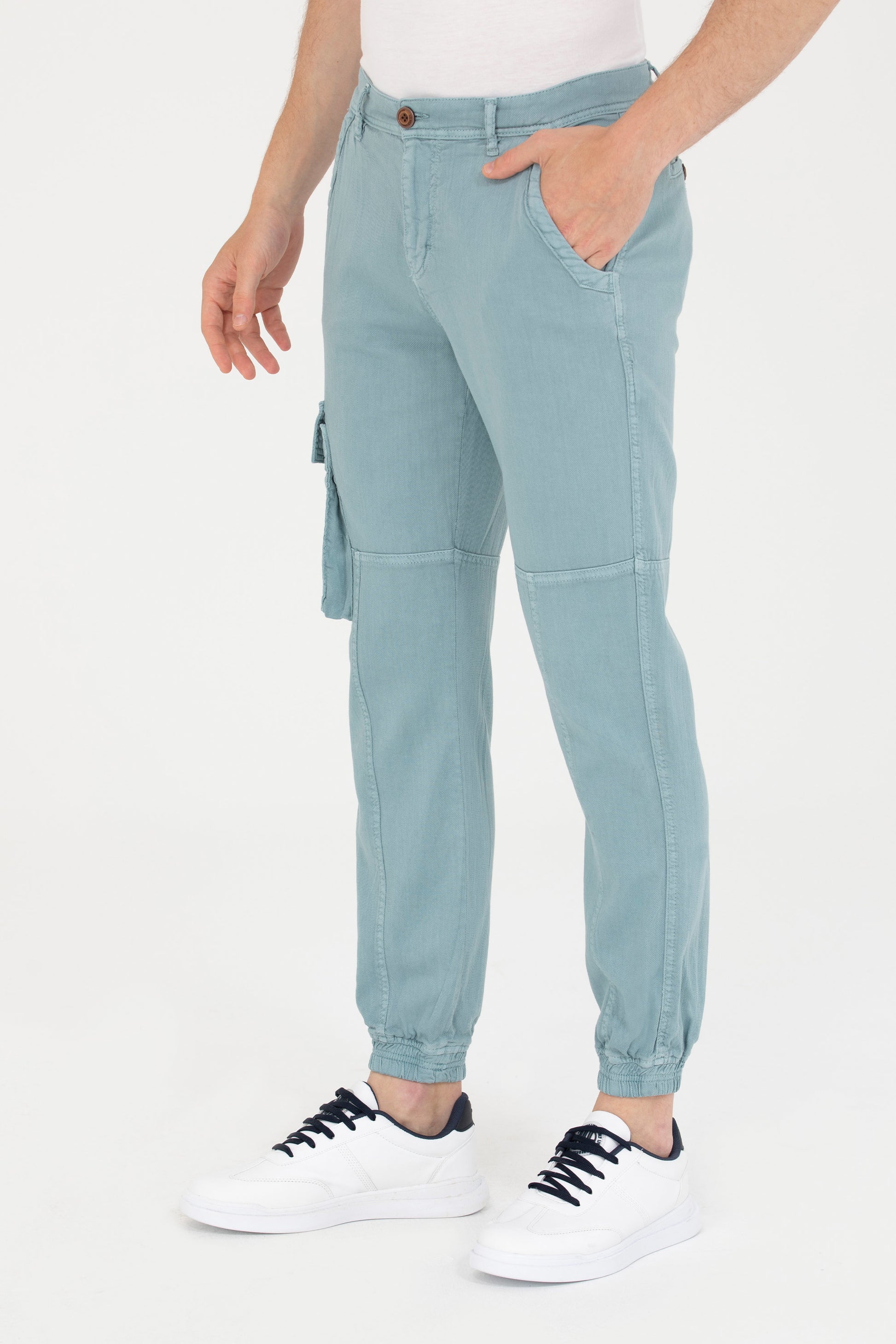 Men's Mint Canvas Pants