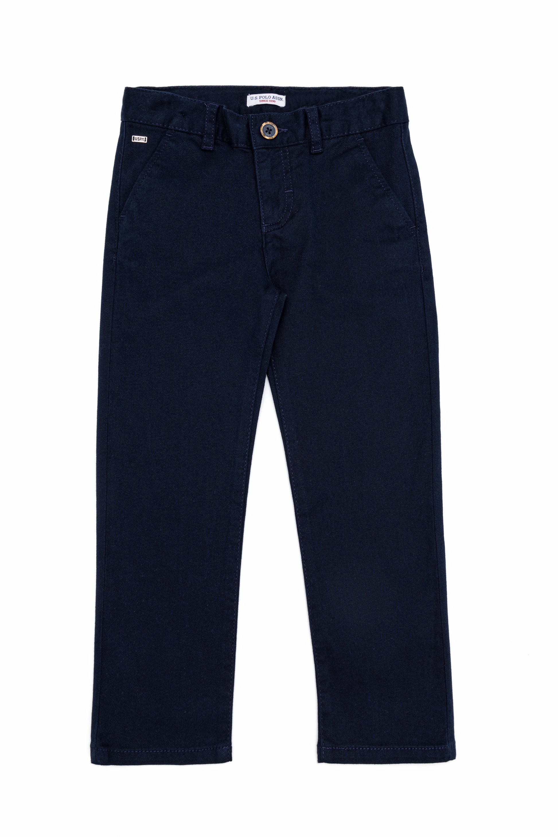 Boy's Navy Blue Canvas Pants