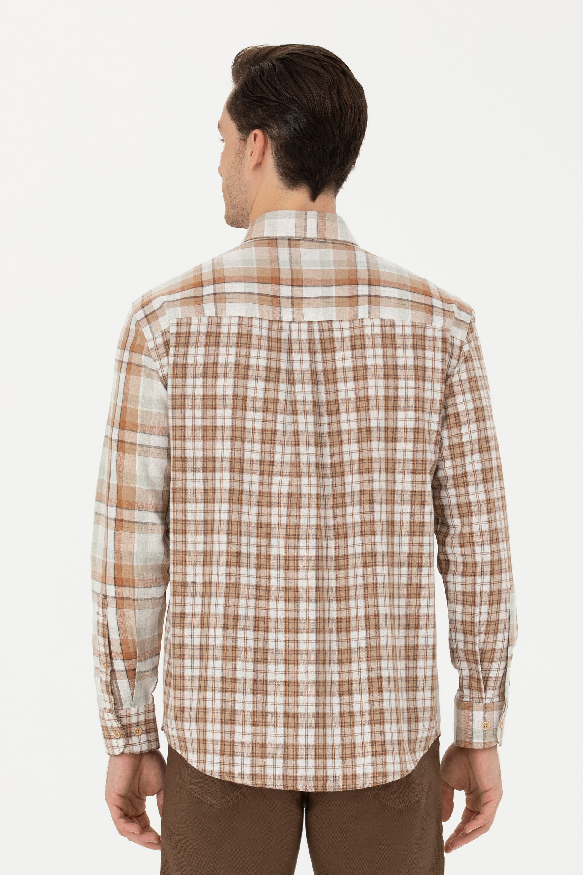 Men's Sand Long Sleeve Shirt