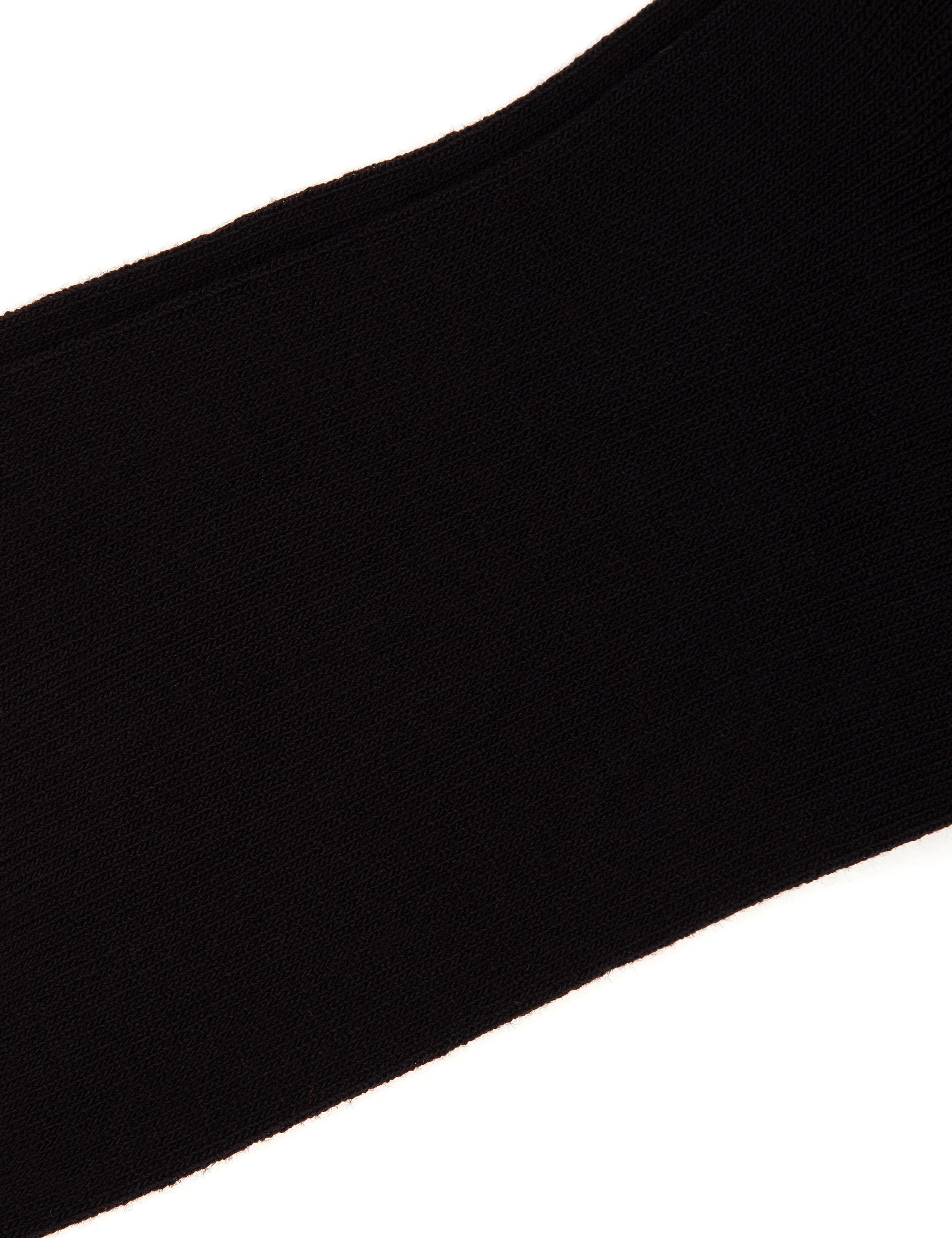 Women Black Bamboo Socket Socks