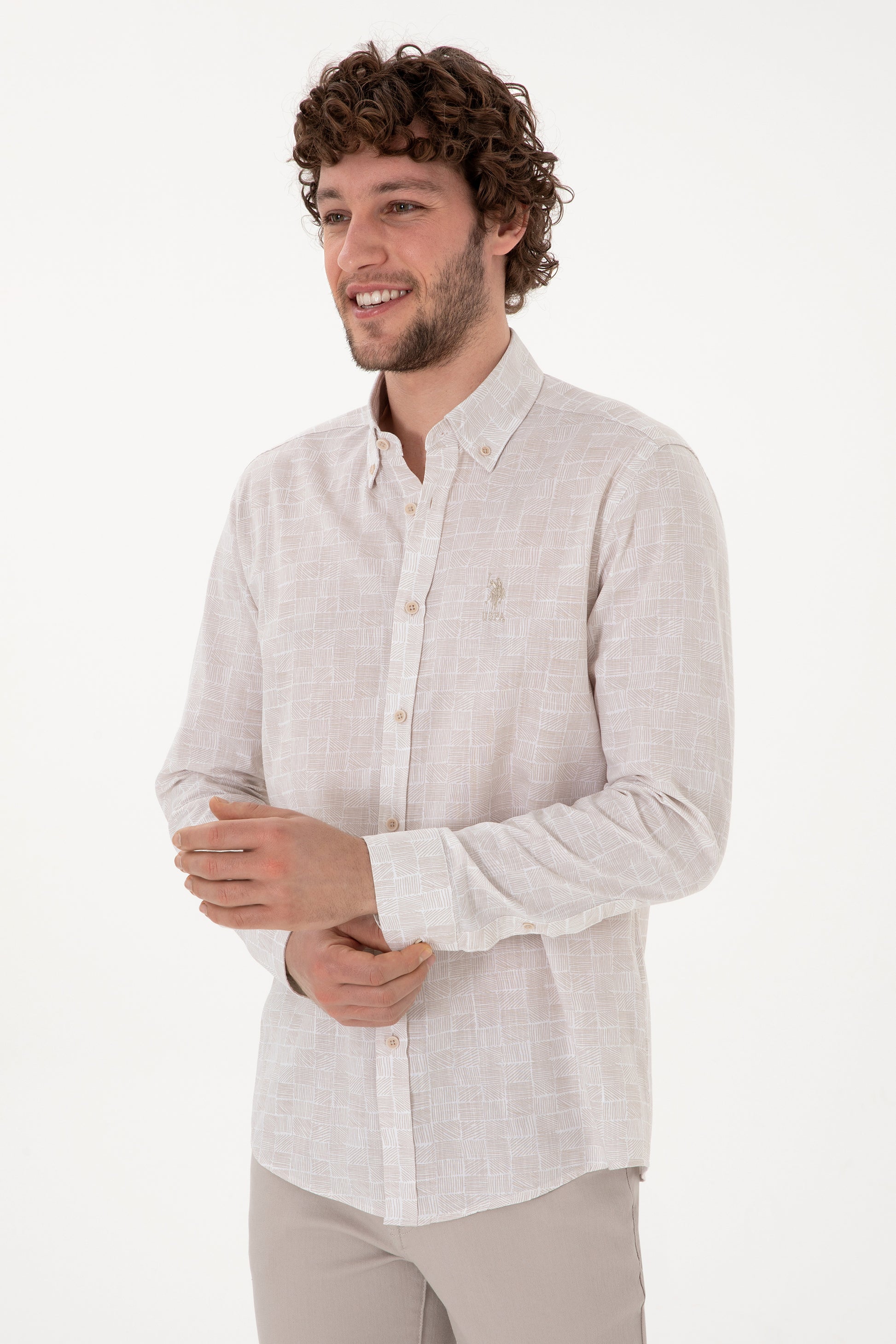 Men's Stone Long Sleeve Shirt