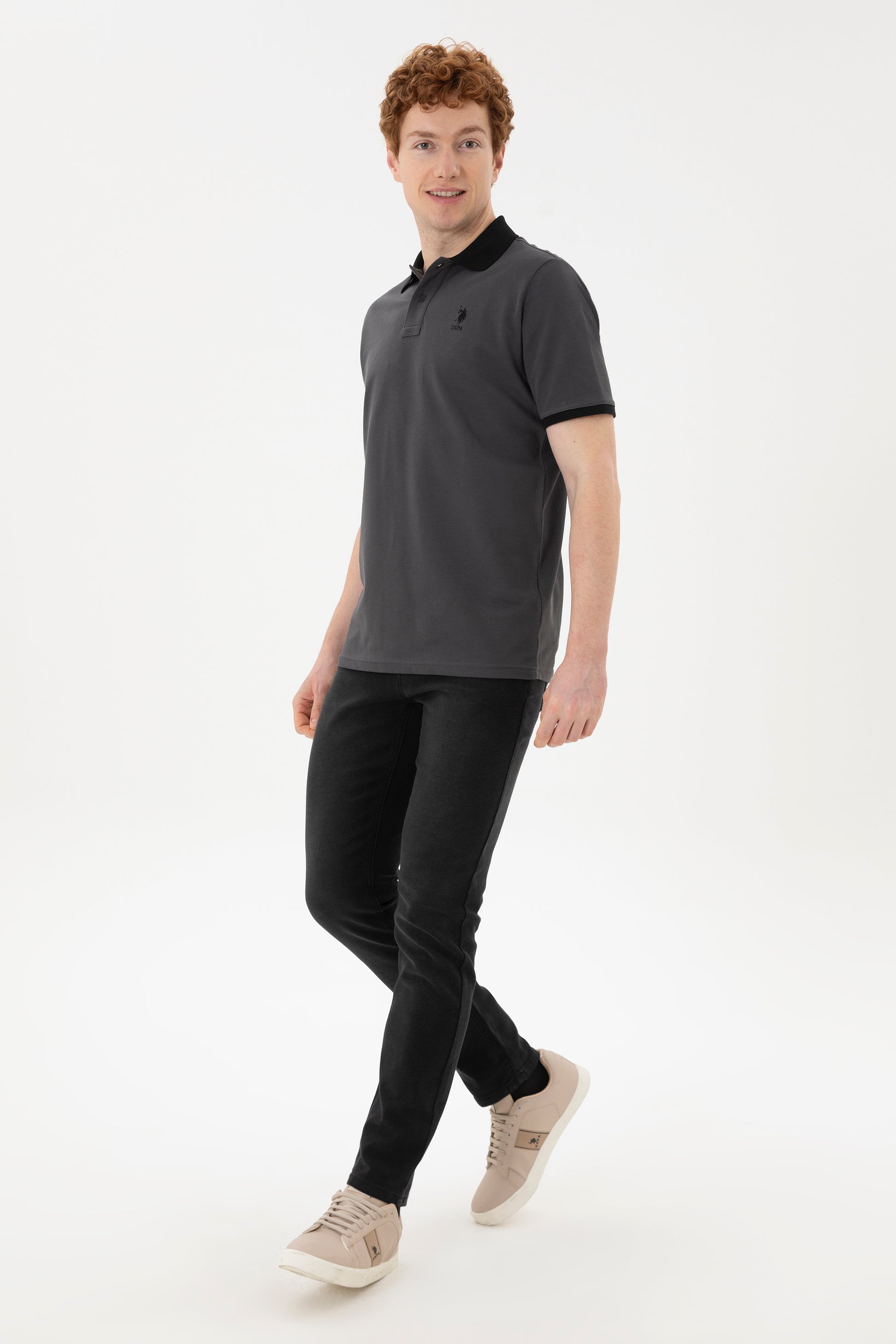 Men's Anthracite Basic T-Shirt