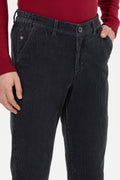 Men's Anthracite Canvas Pants