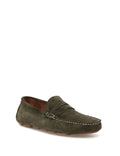 Green Loafer Shoes