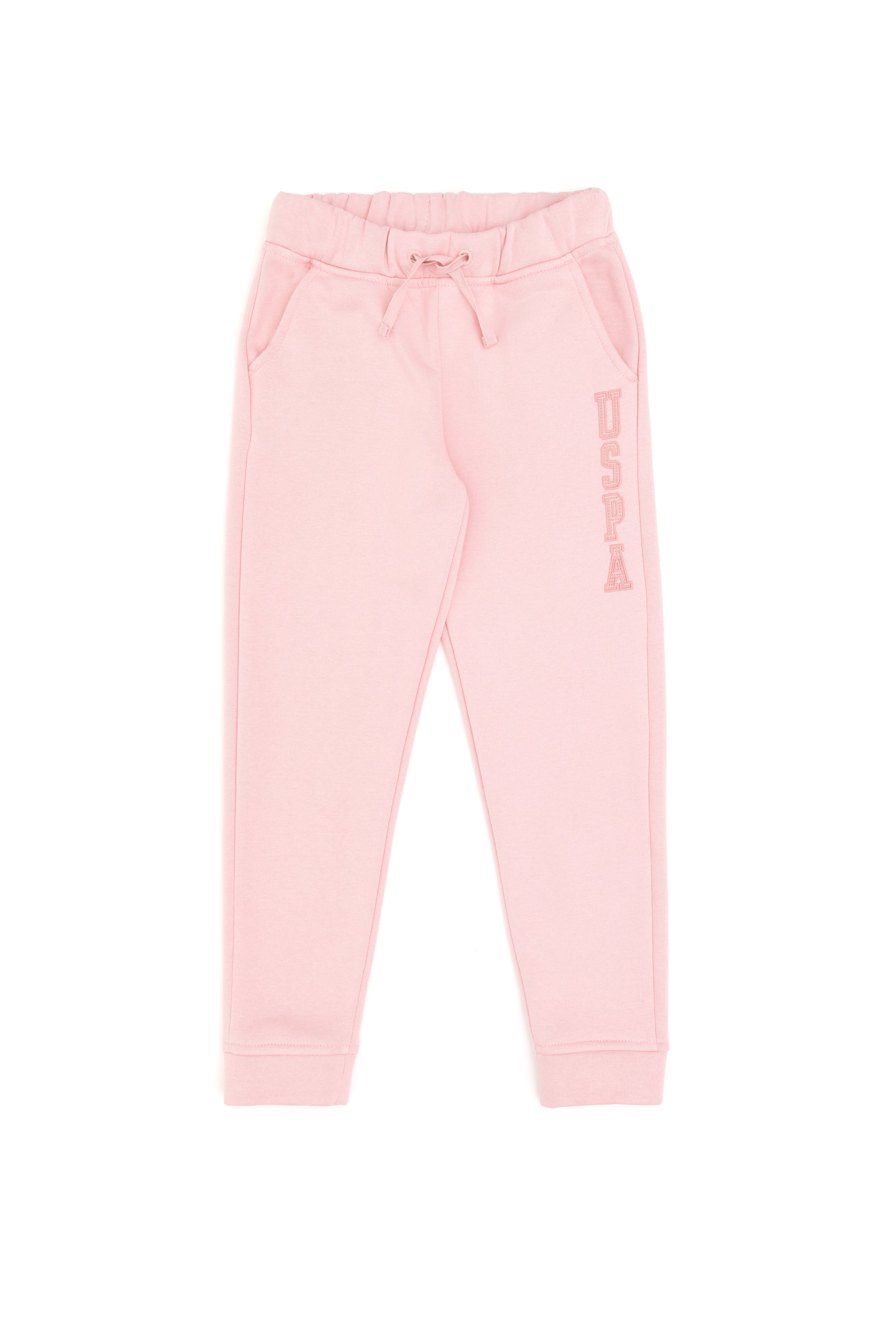 Girls' Powder Pink Sweatpants