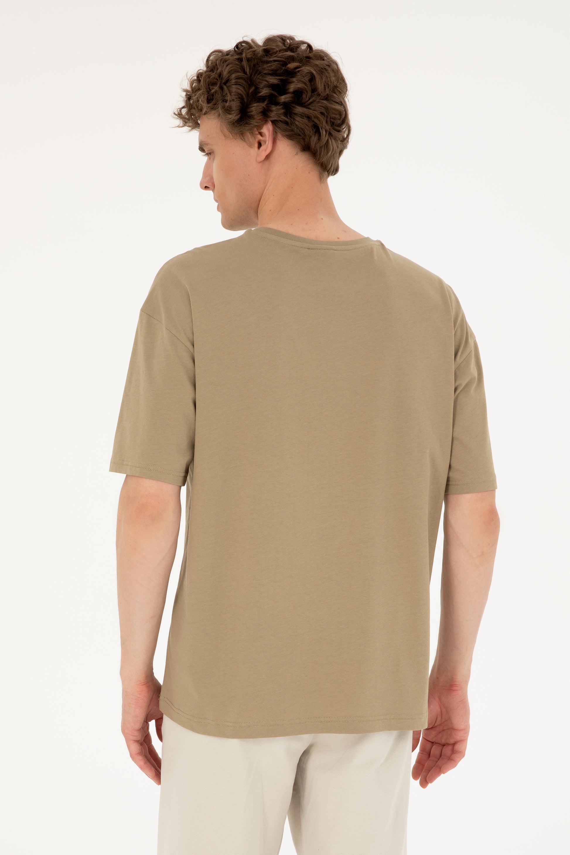 Men's Khaki T-Shirt