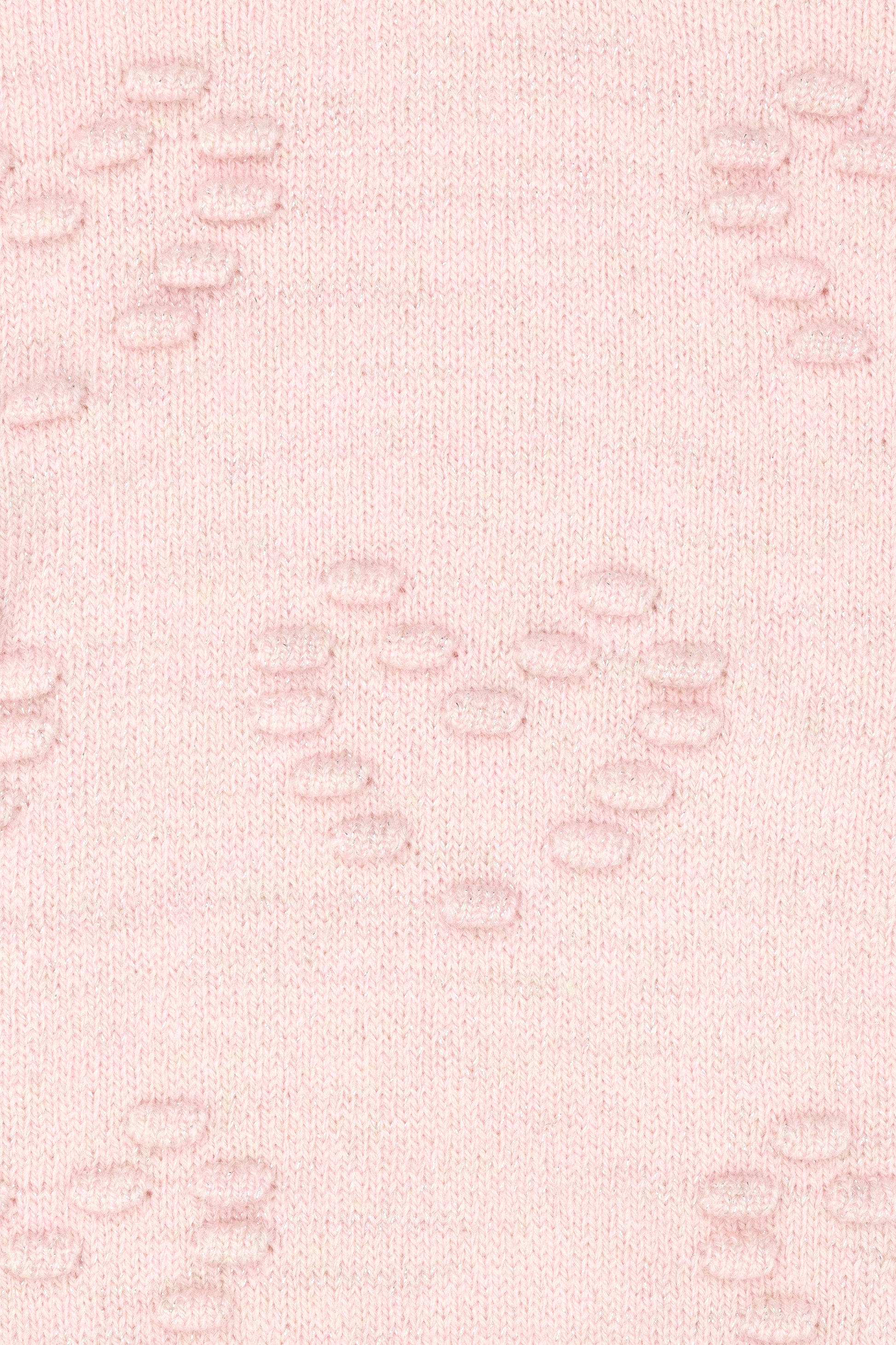 Girls' Powder Crew Neck Pink Sweater