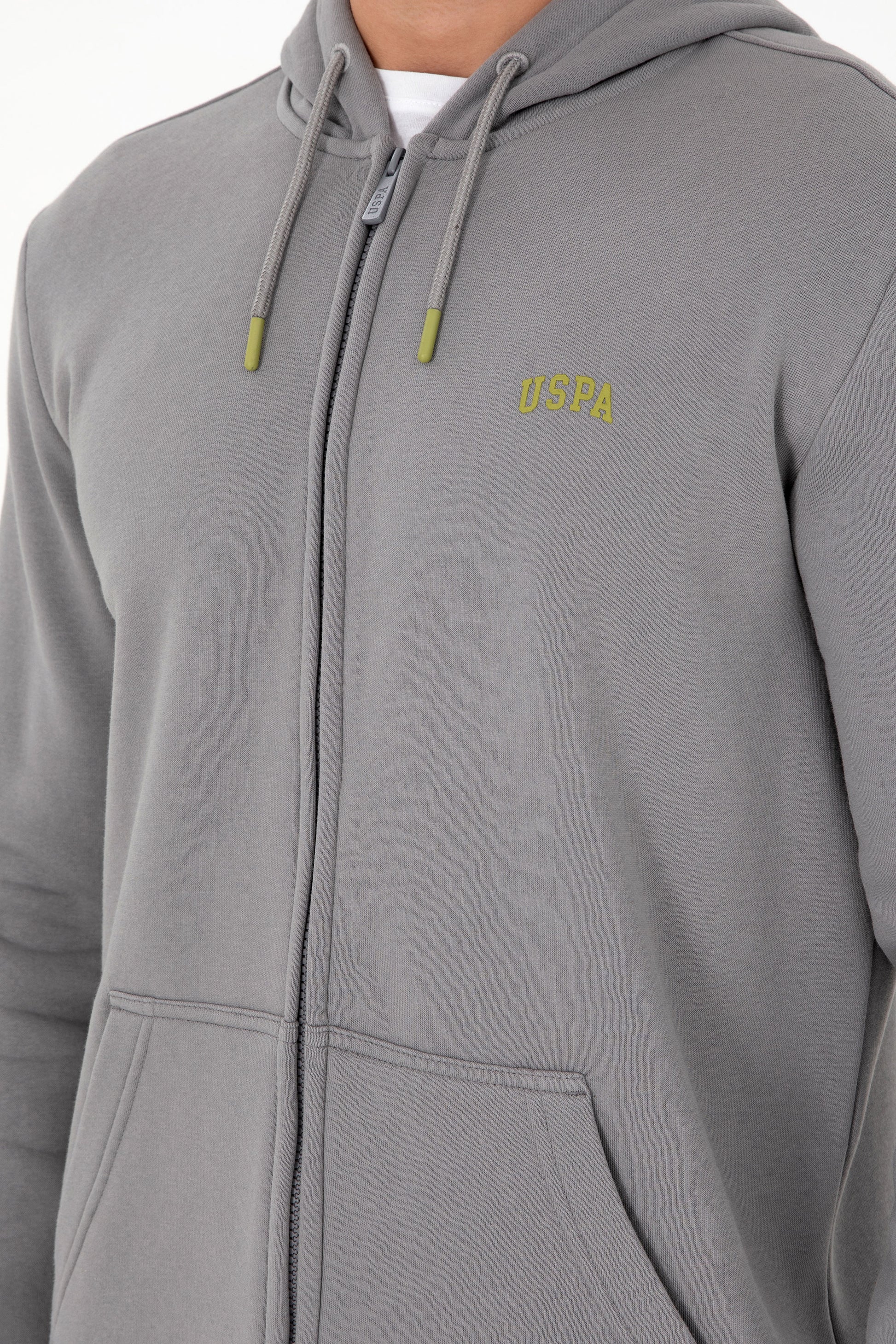 Men's Grey Charcoal Knitted Cardigan