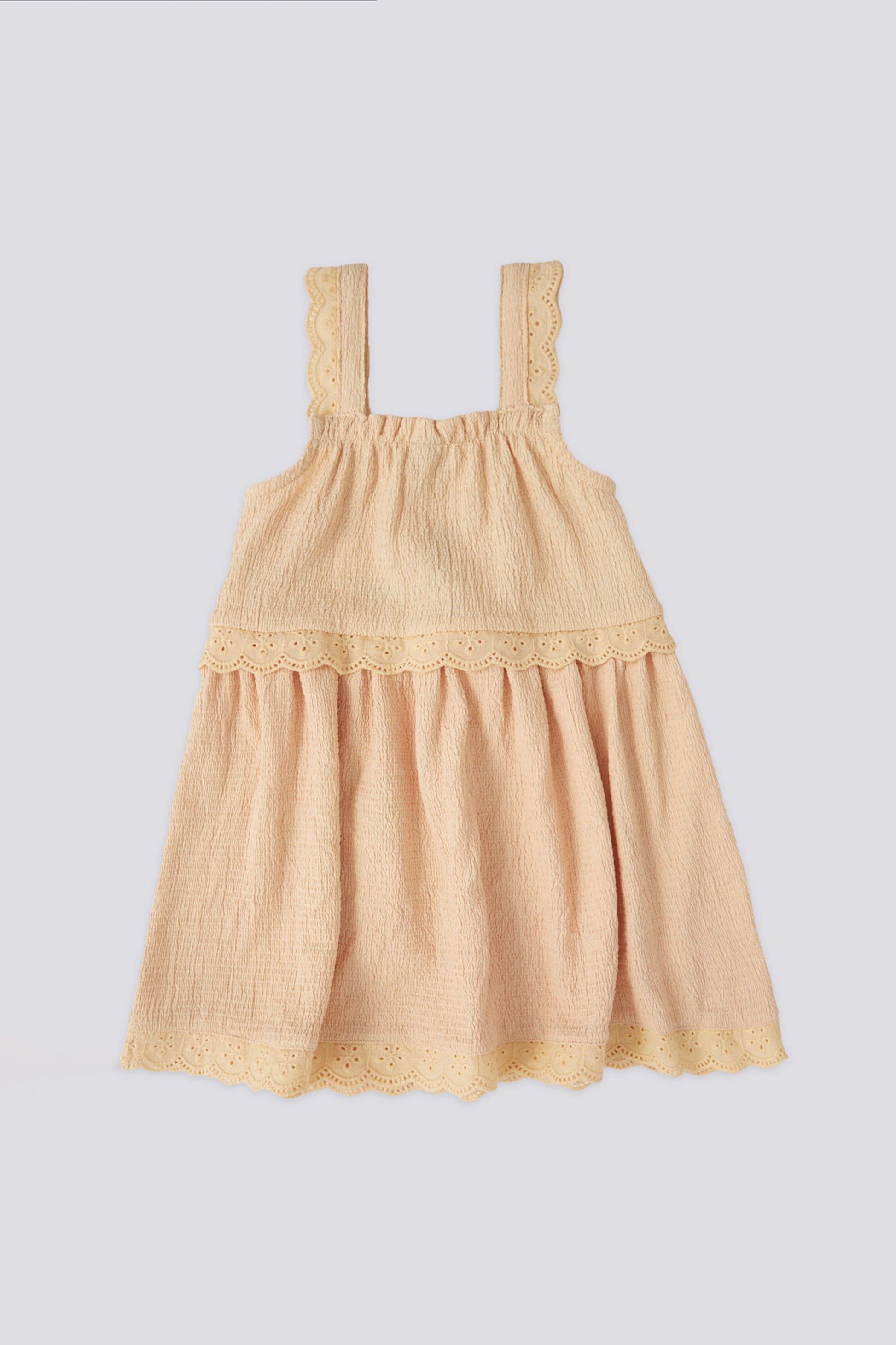 Baby Girl Yellow Strap Dress