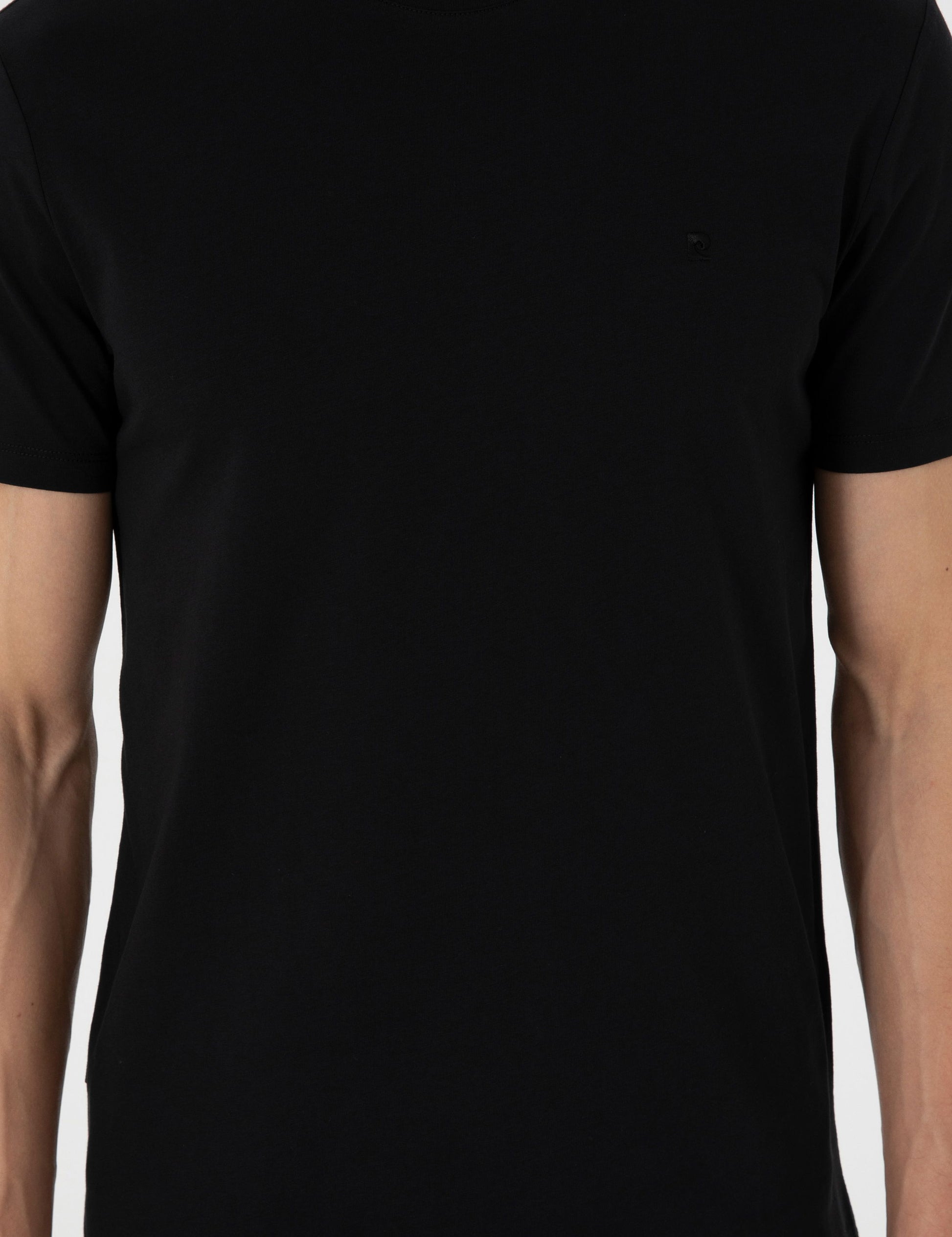 Black Slim Fit Basic T-Shirt