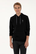 Men's Black Basic Sweatshirt