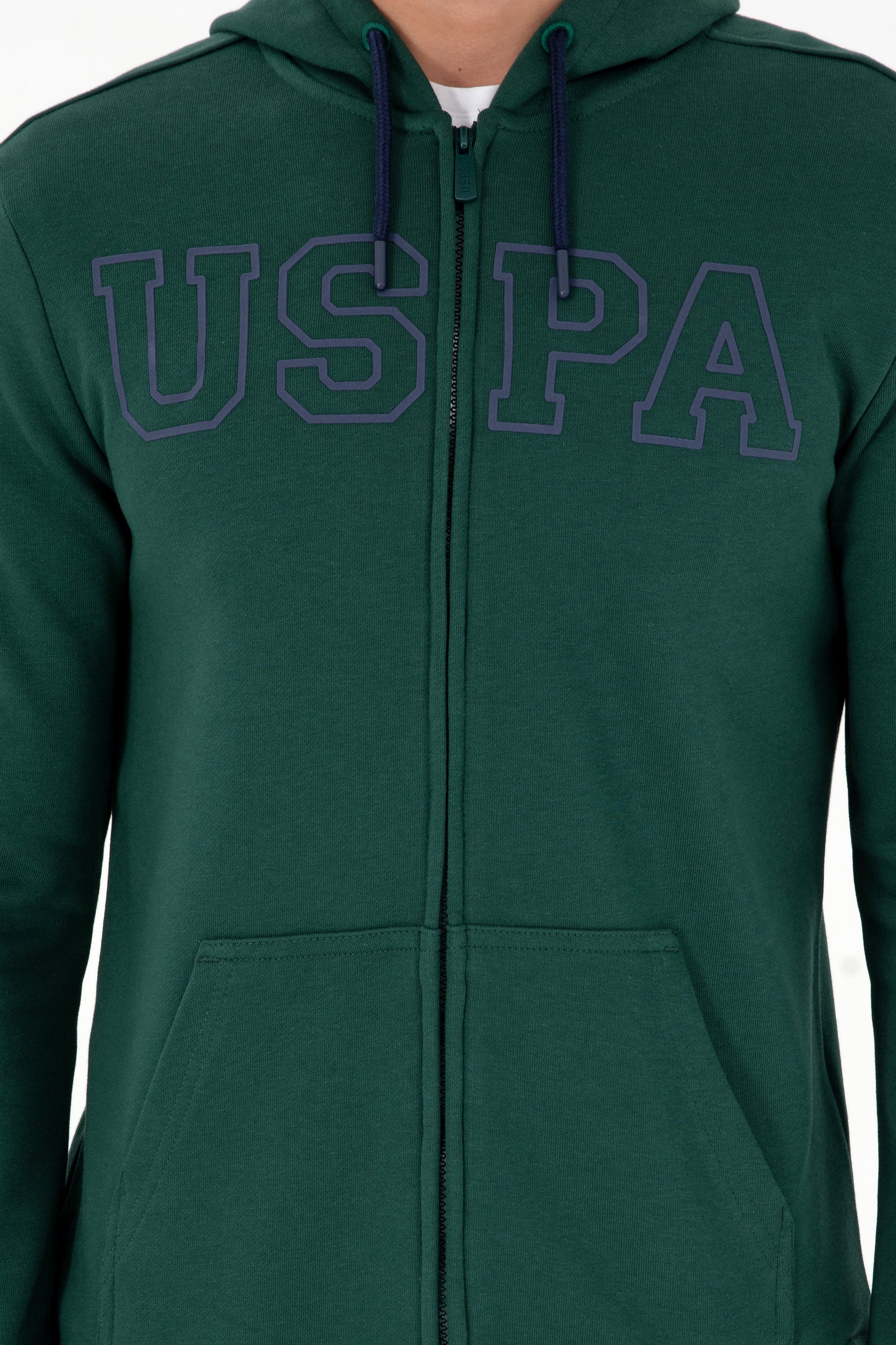 Men's Dark Green Knitted Cardigan
