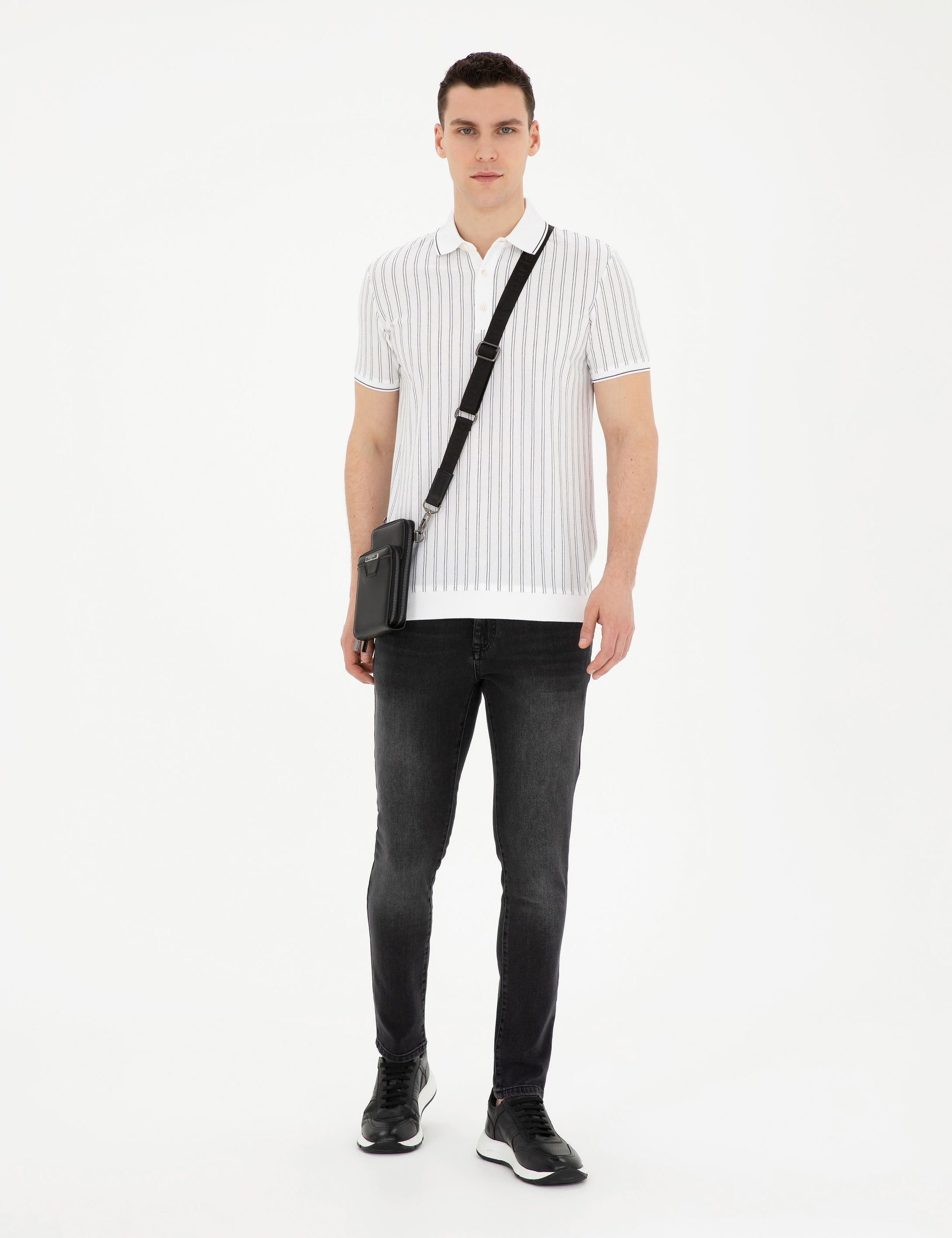 White Slim Fit T-Shirt
