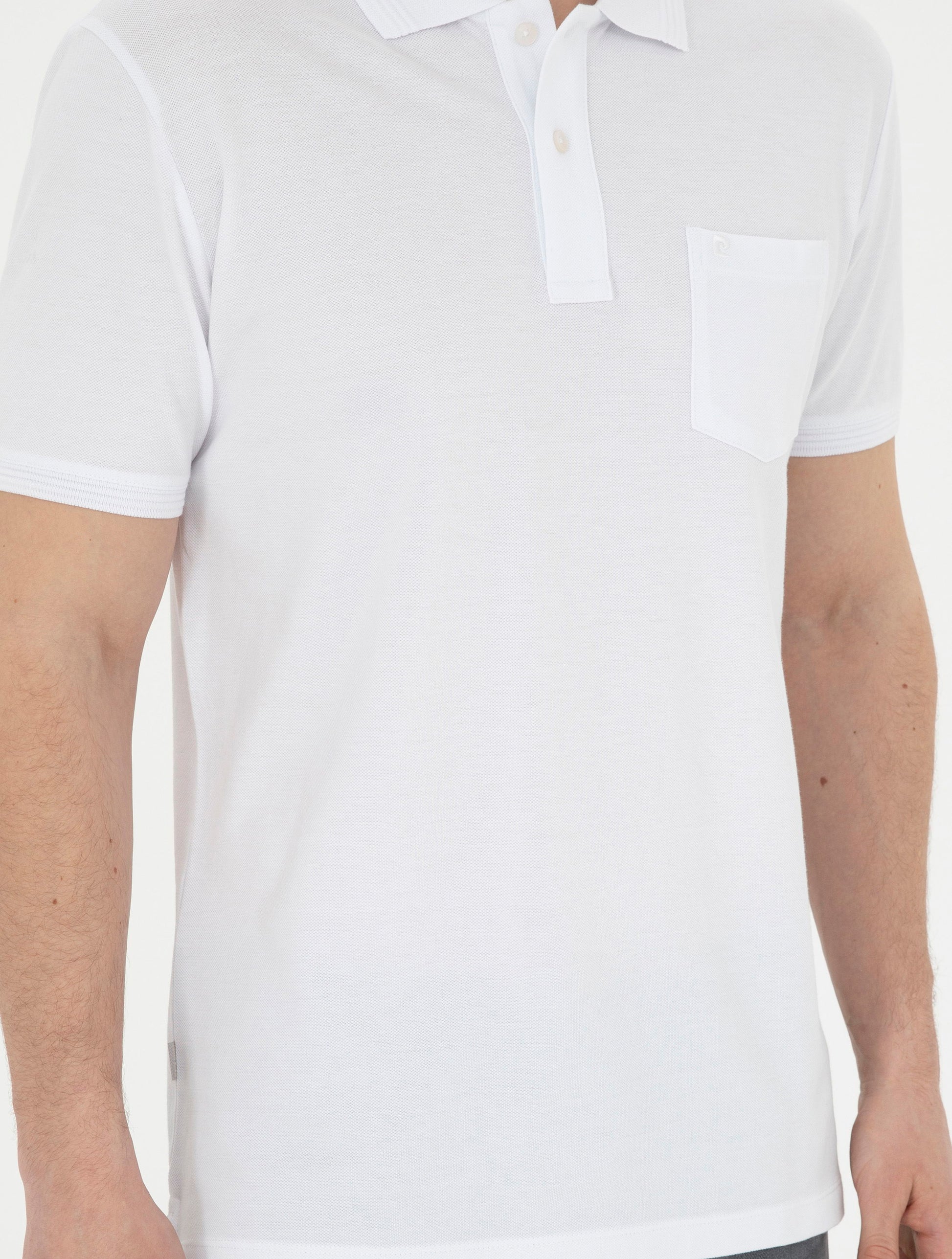 White Regular Fit Basic T-Shirt