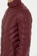 Men's Burgundy Coat