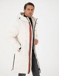 Ecru Regular Fit Coat
