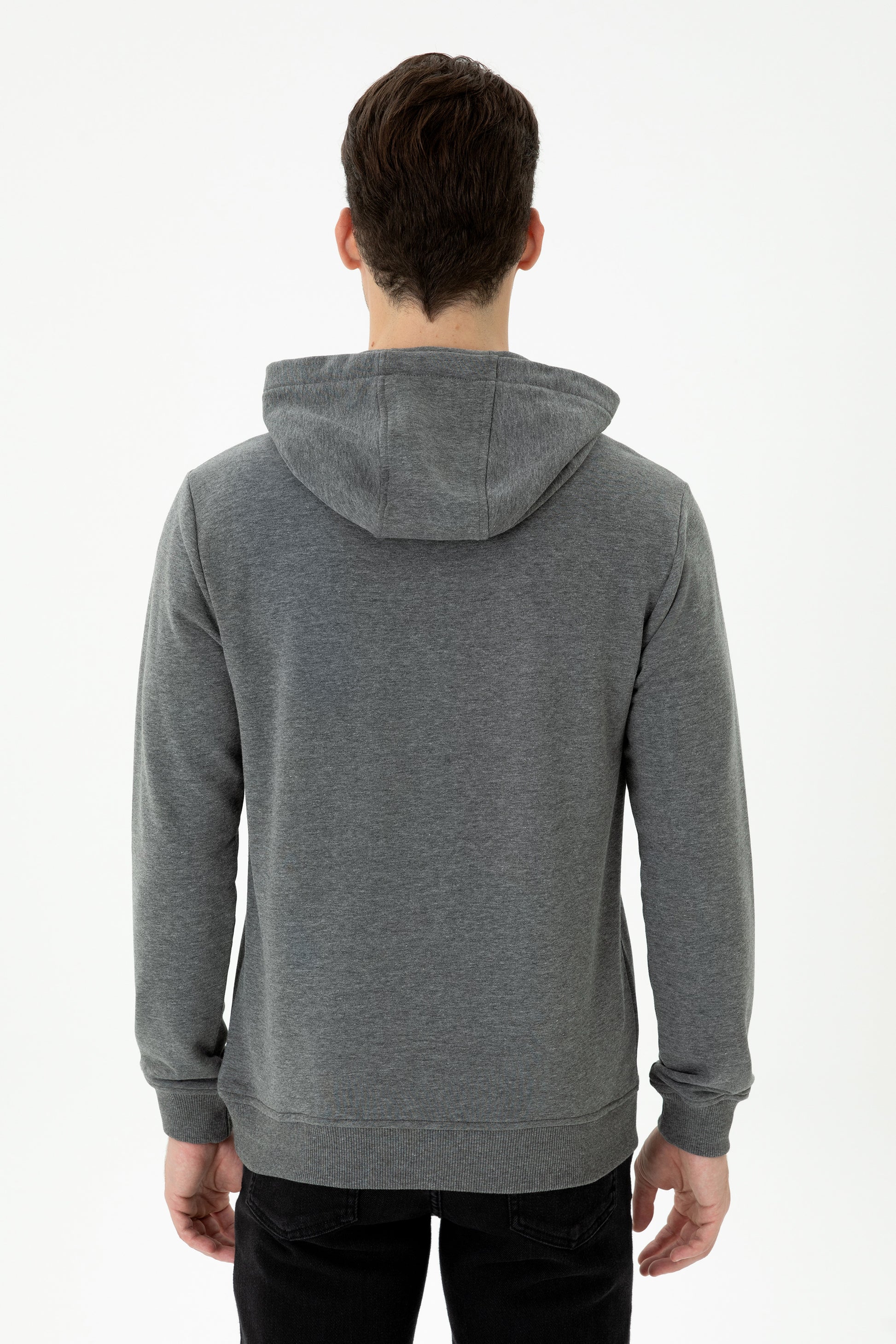 Men's Anthracite Melange Sweatshirt