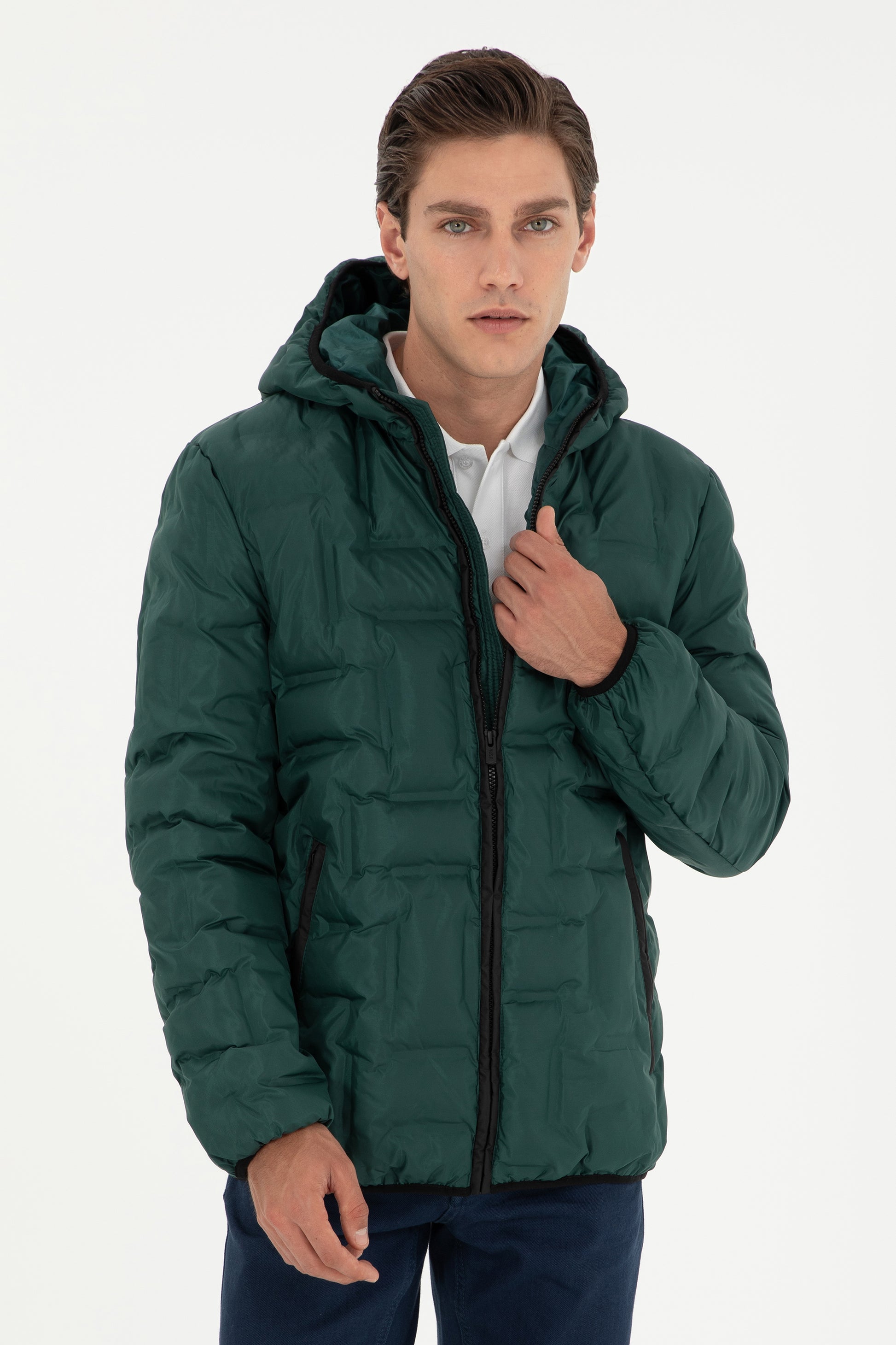 Men's Dark Green Coat