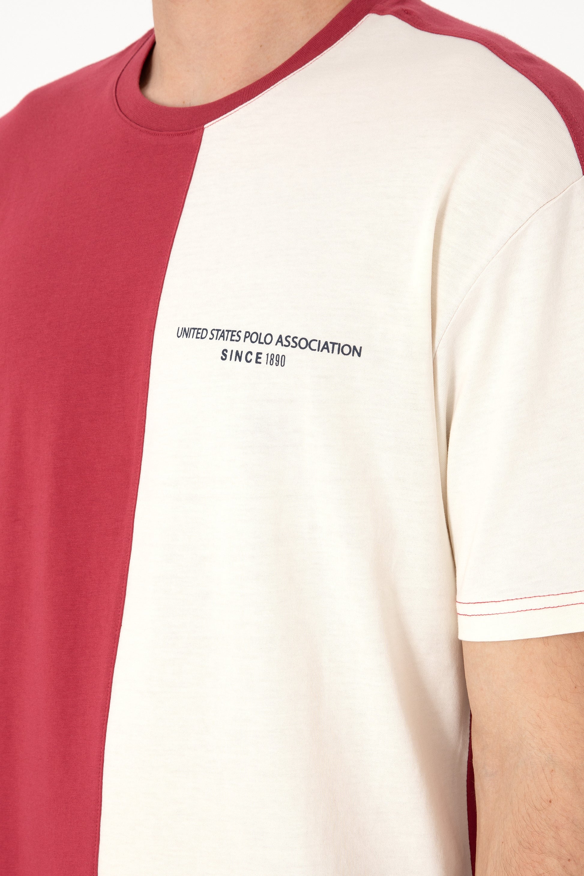 Men's Comfort Fit Crew Neck Cherry T-Shirt