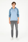 Men's Light Blue Sweatshirt