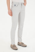 Men's Light Grey Canvas Pants