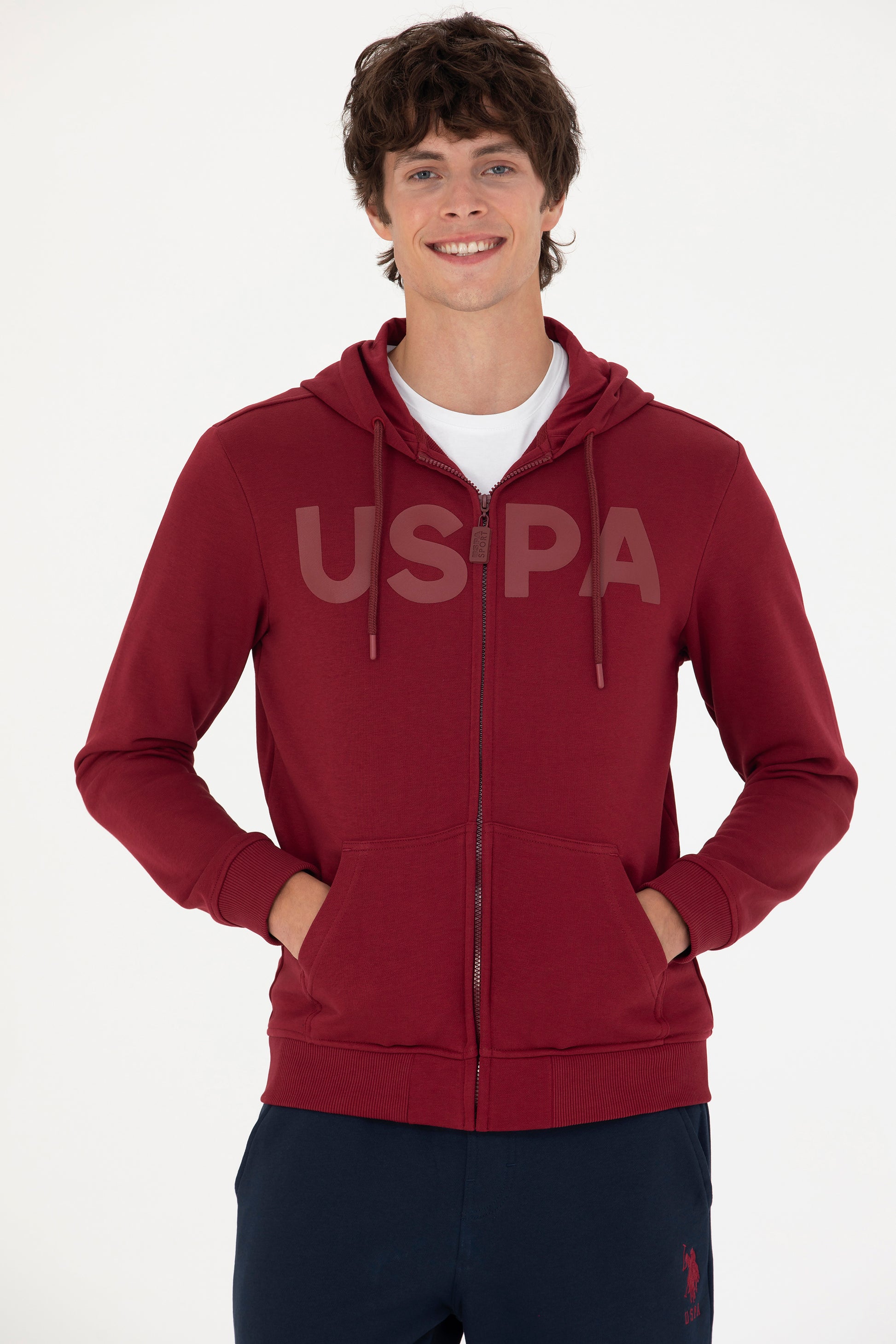 Men's Burgundy Sweatshirt