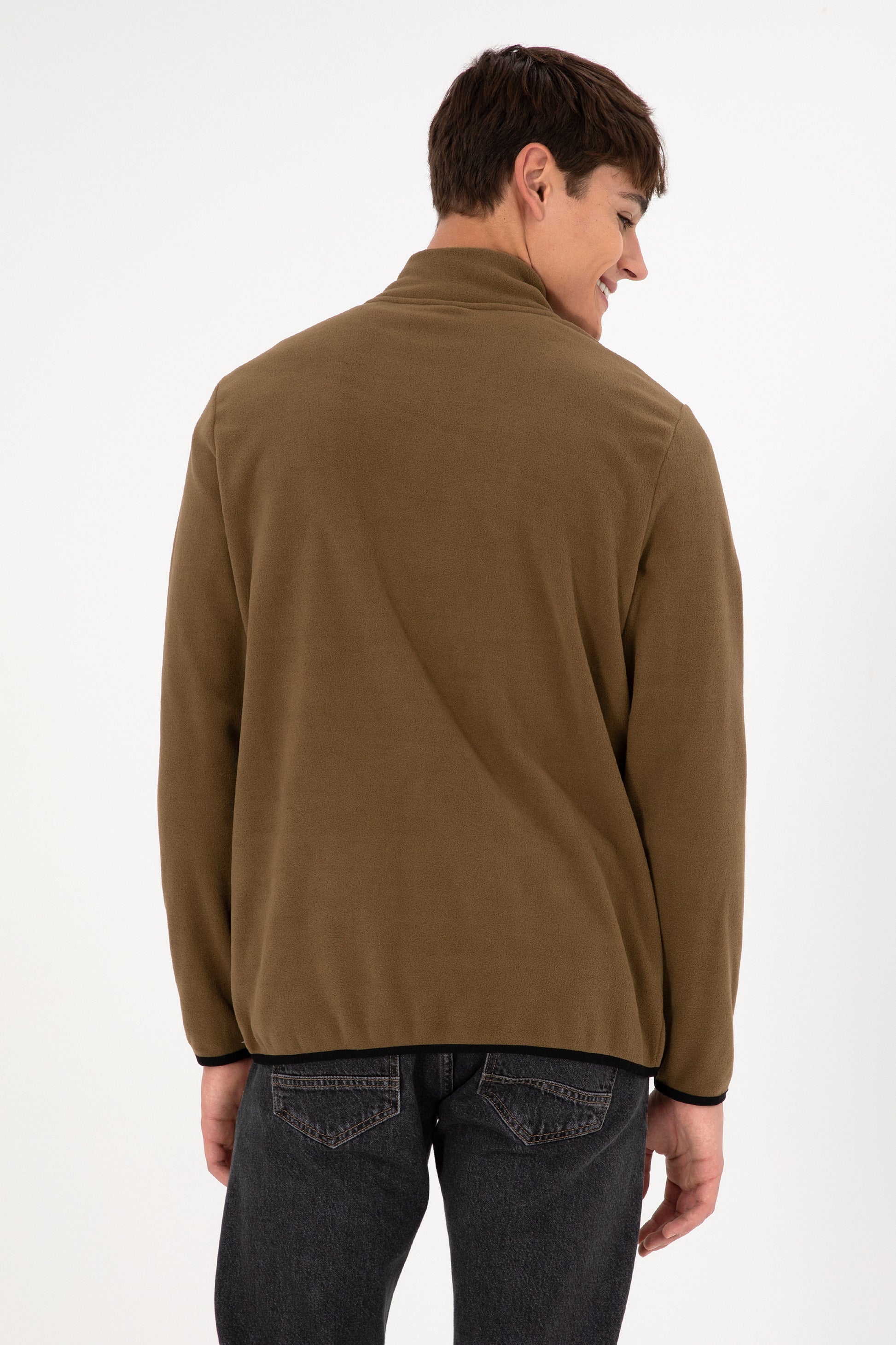 Men's Khaki Basic Sweatshirt