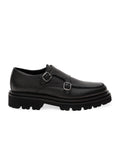 Black 100% Leather Casual Shoes
