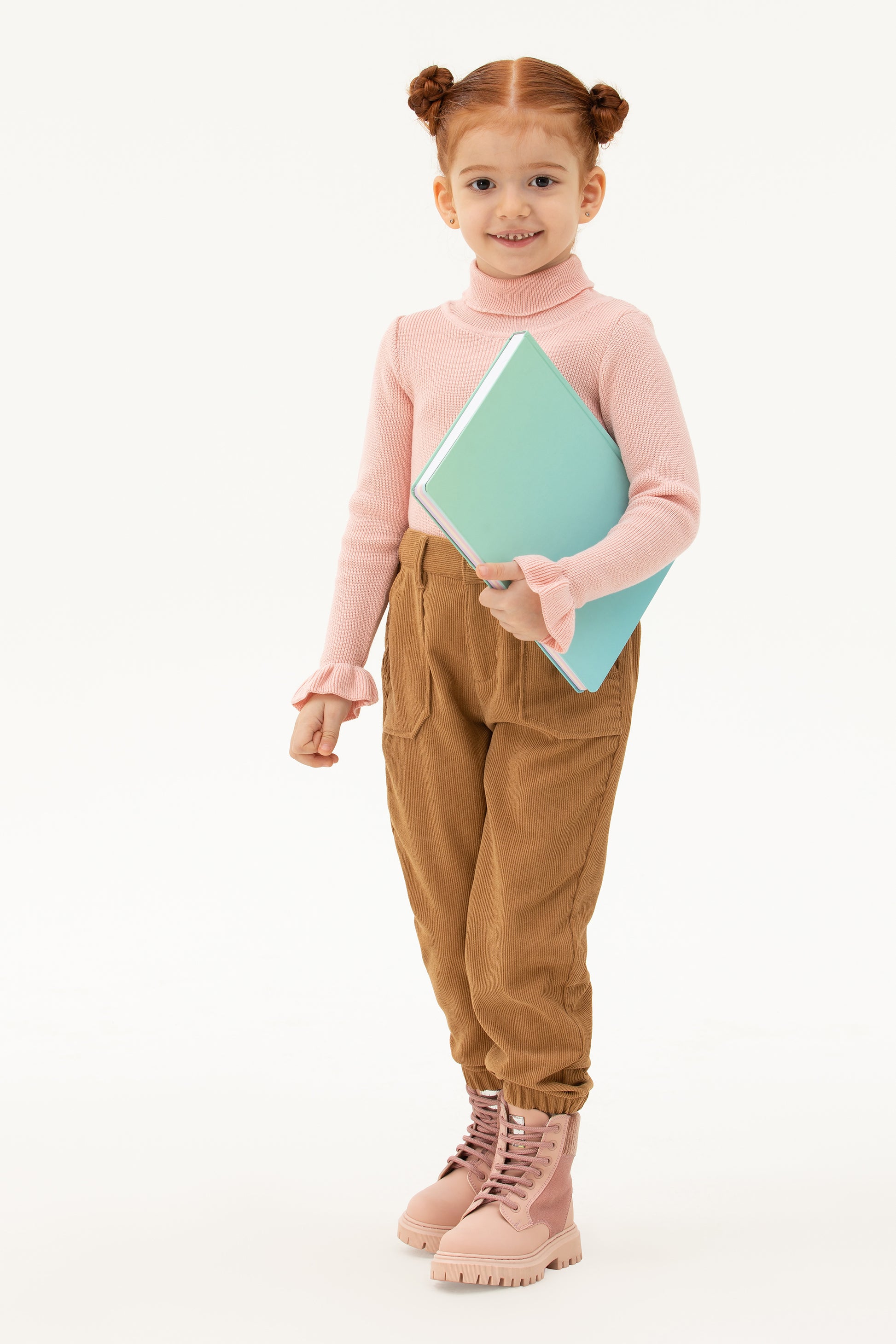 Girl's Powder Pink Sweater