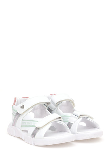 Girl's White Sandals