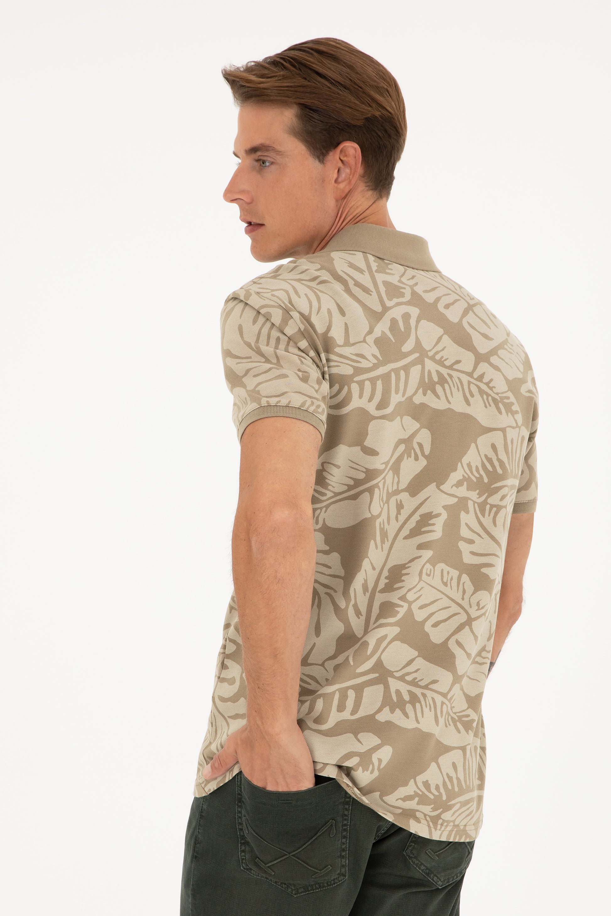 Men's Khaki T-Shirt