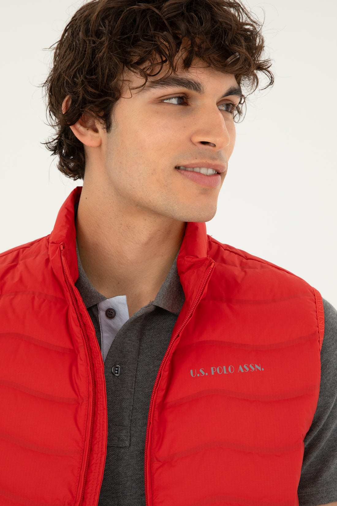 Men's Red Vest