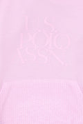 Girls' Pink Hooded Sweatshirt