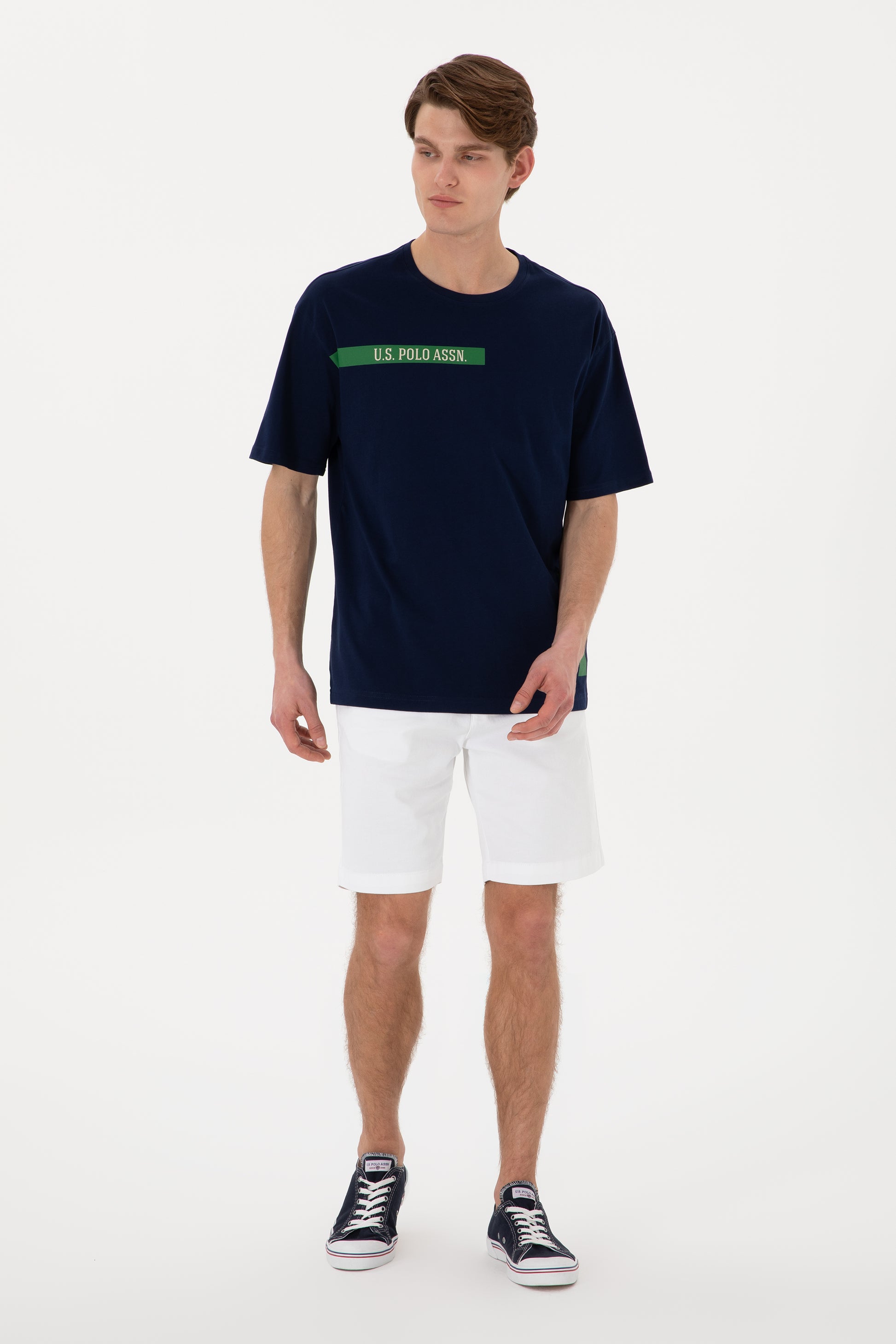 Men's Comfort Fit Crew Neck Navy T-Shirt