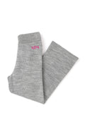 Girls' Grey Melange Sweater Pants