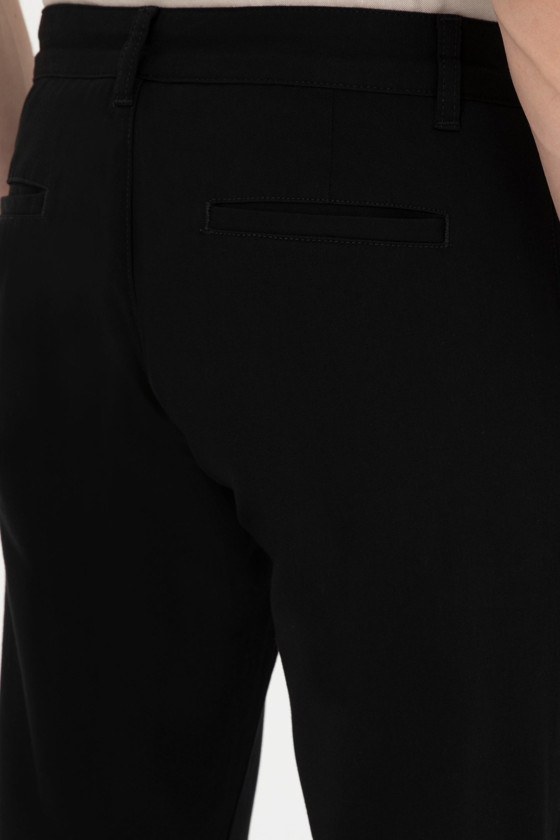 Men's Black Canvas Pants