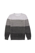 Boy's Anthracite Melange Sweater