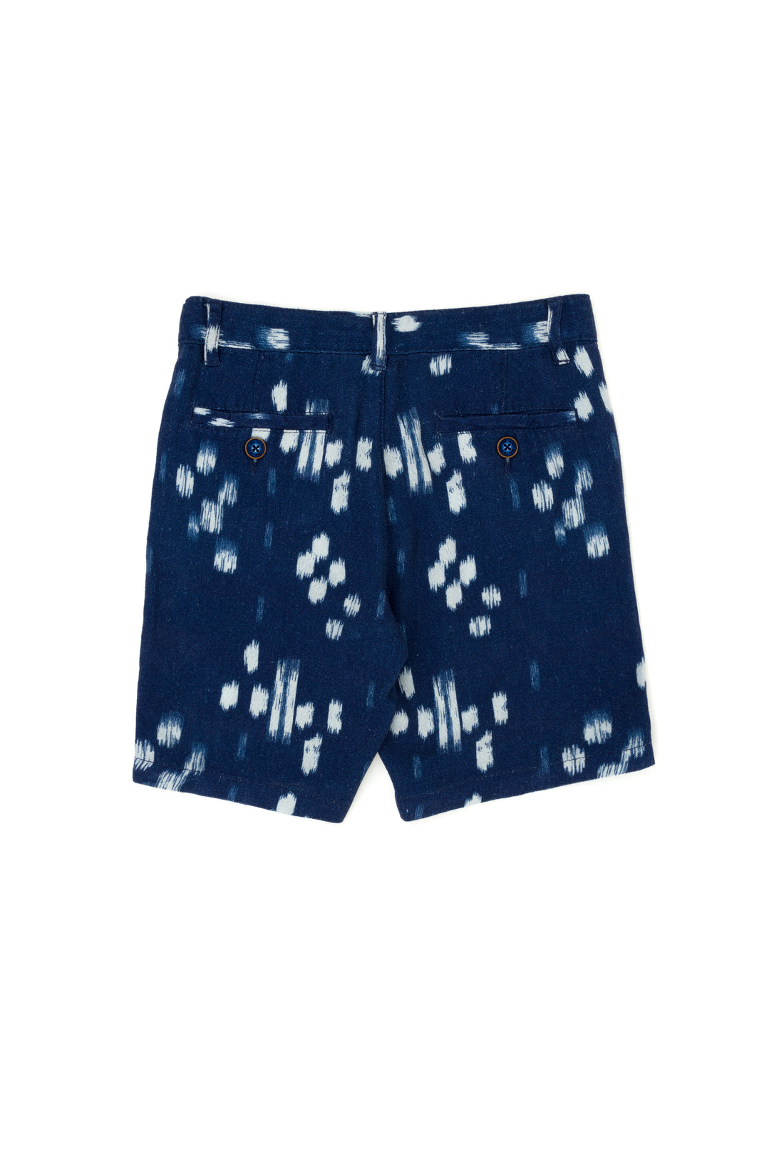 Boy's Navy Blue Knitted Shorts