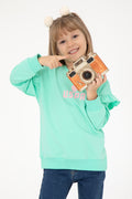 Girl's Mint Sweatshirt