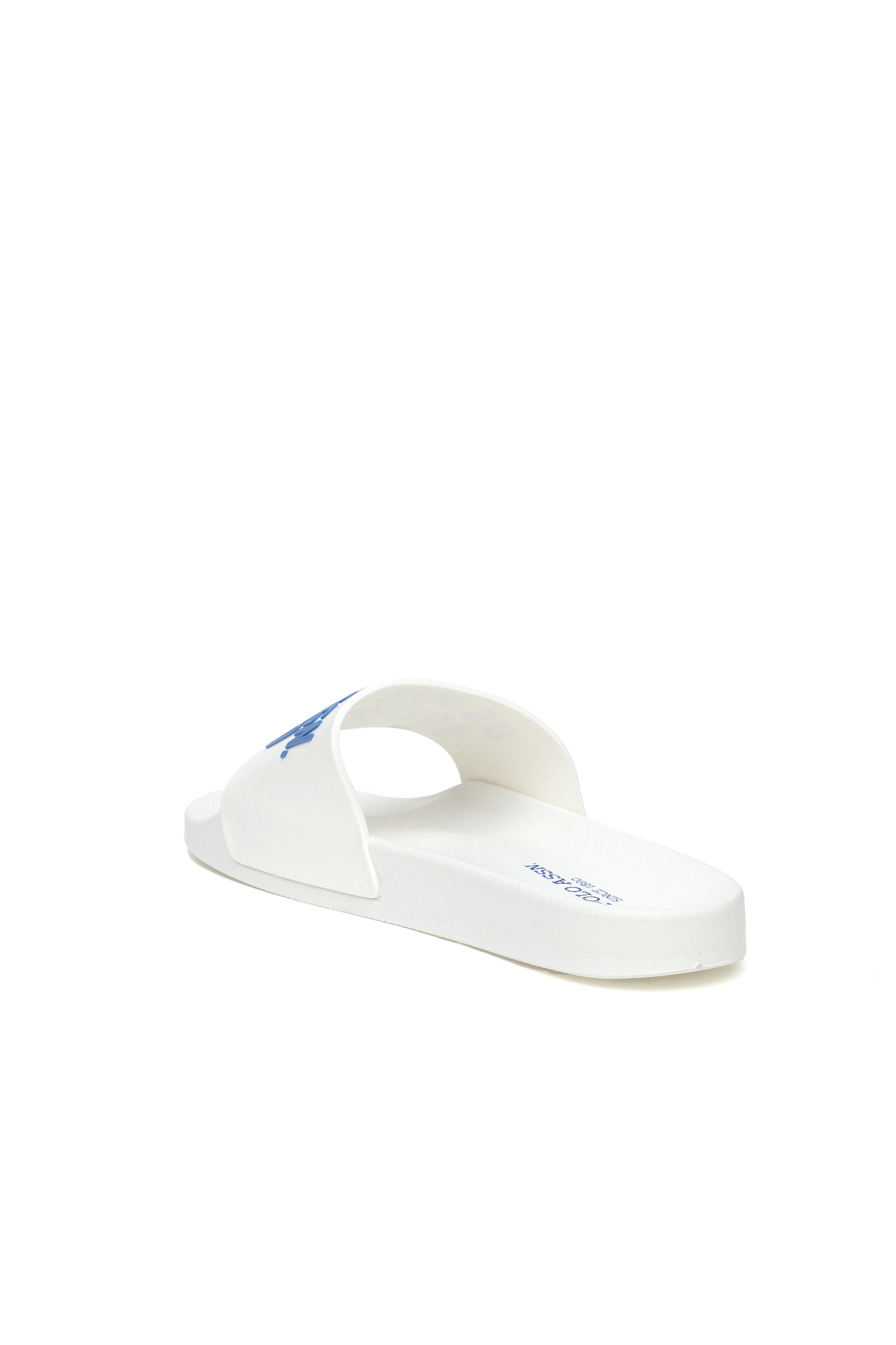 Men's White Slippers