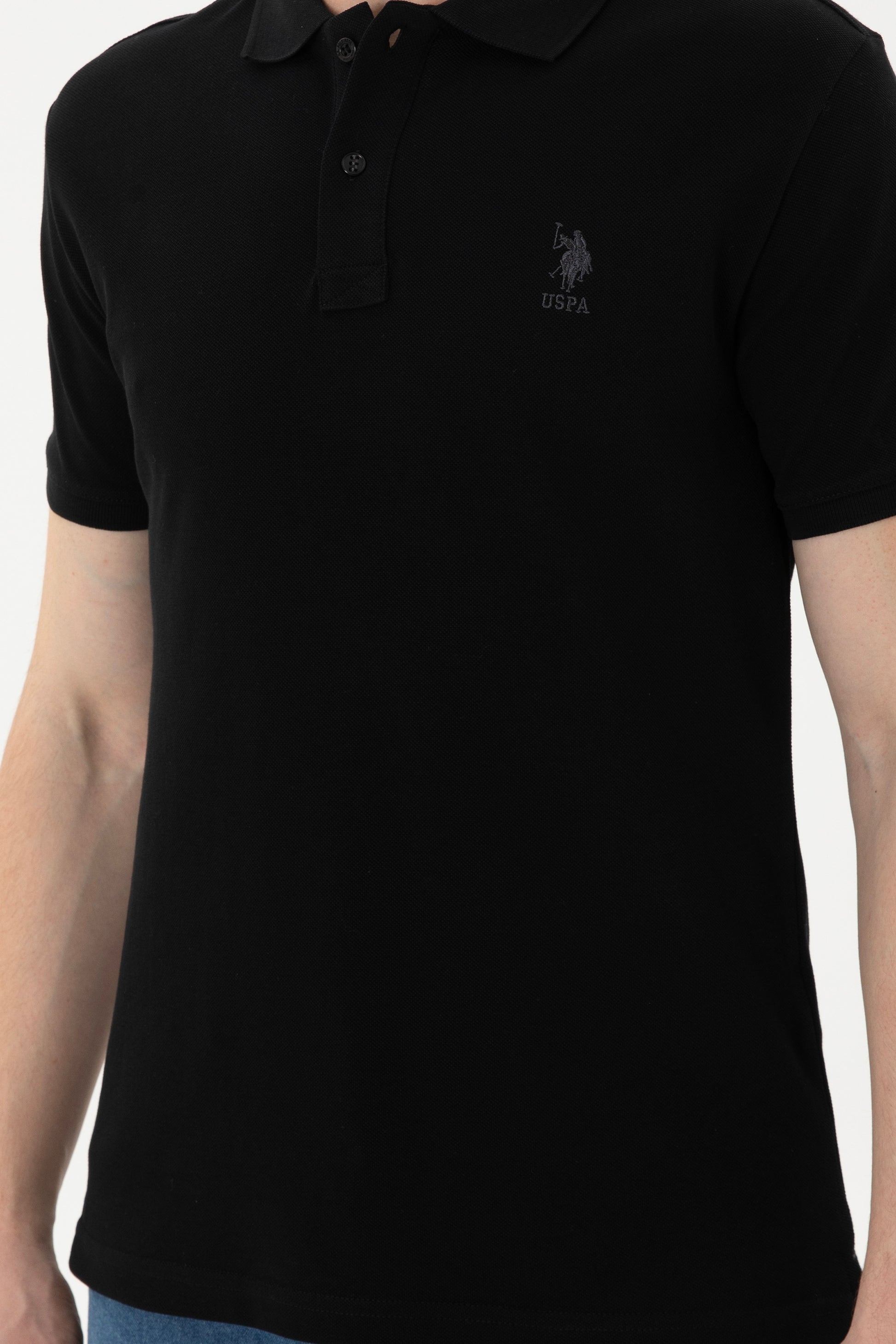 Men's Black Basic T-Shirt