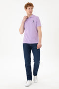 Men's Lilac Basic T-Shirt