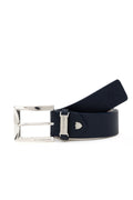 Men's Navy Blue Belt