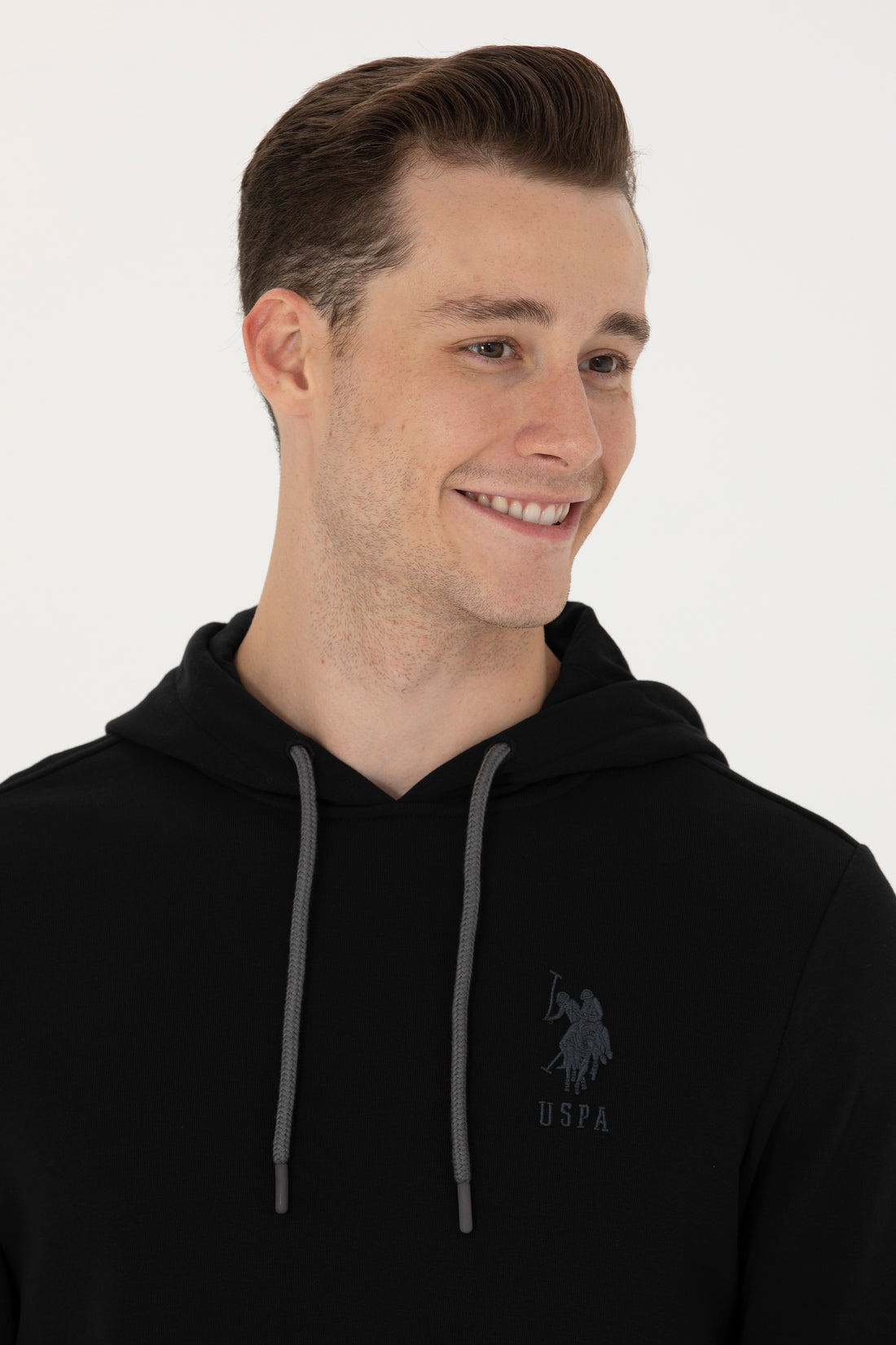 Men's Black Basic Sweatshirt