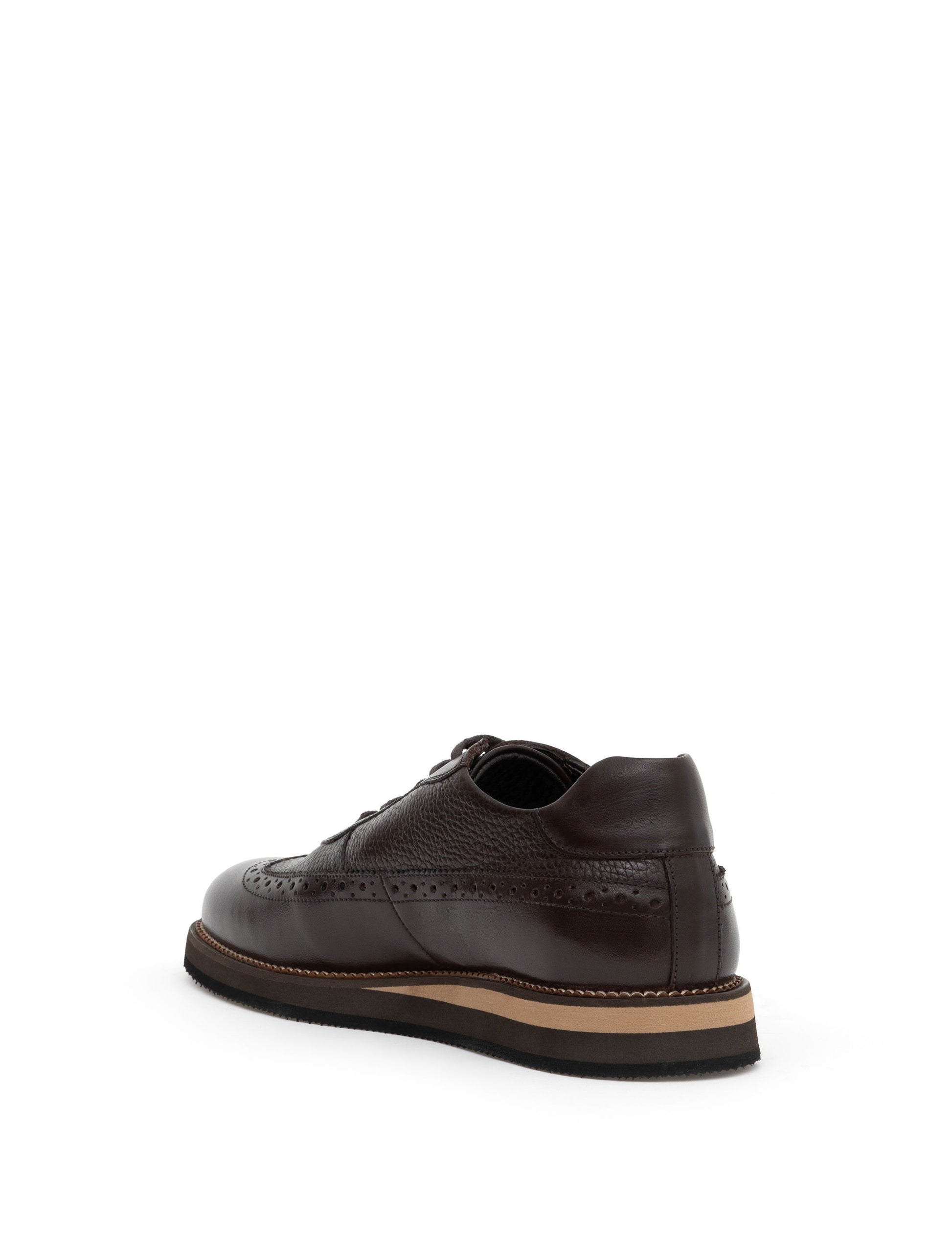 Brown 100% Leather Casual Shoes