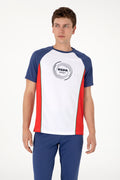 Men's Regular Fit Crew Neck Red T-Shirt