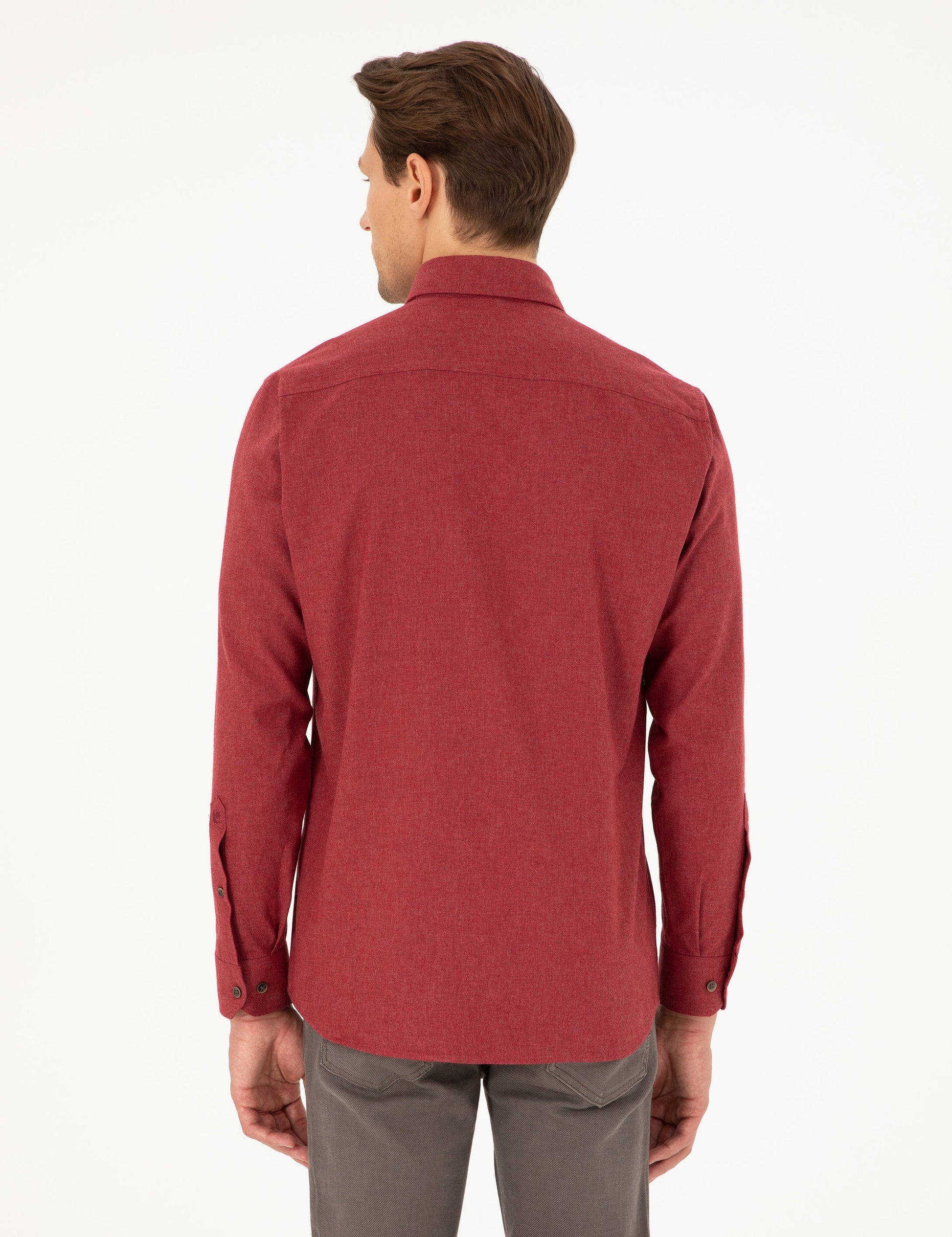 Cherry Regular Fit Long Sleeve Shirt