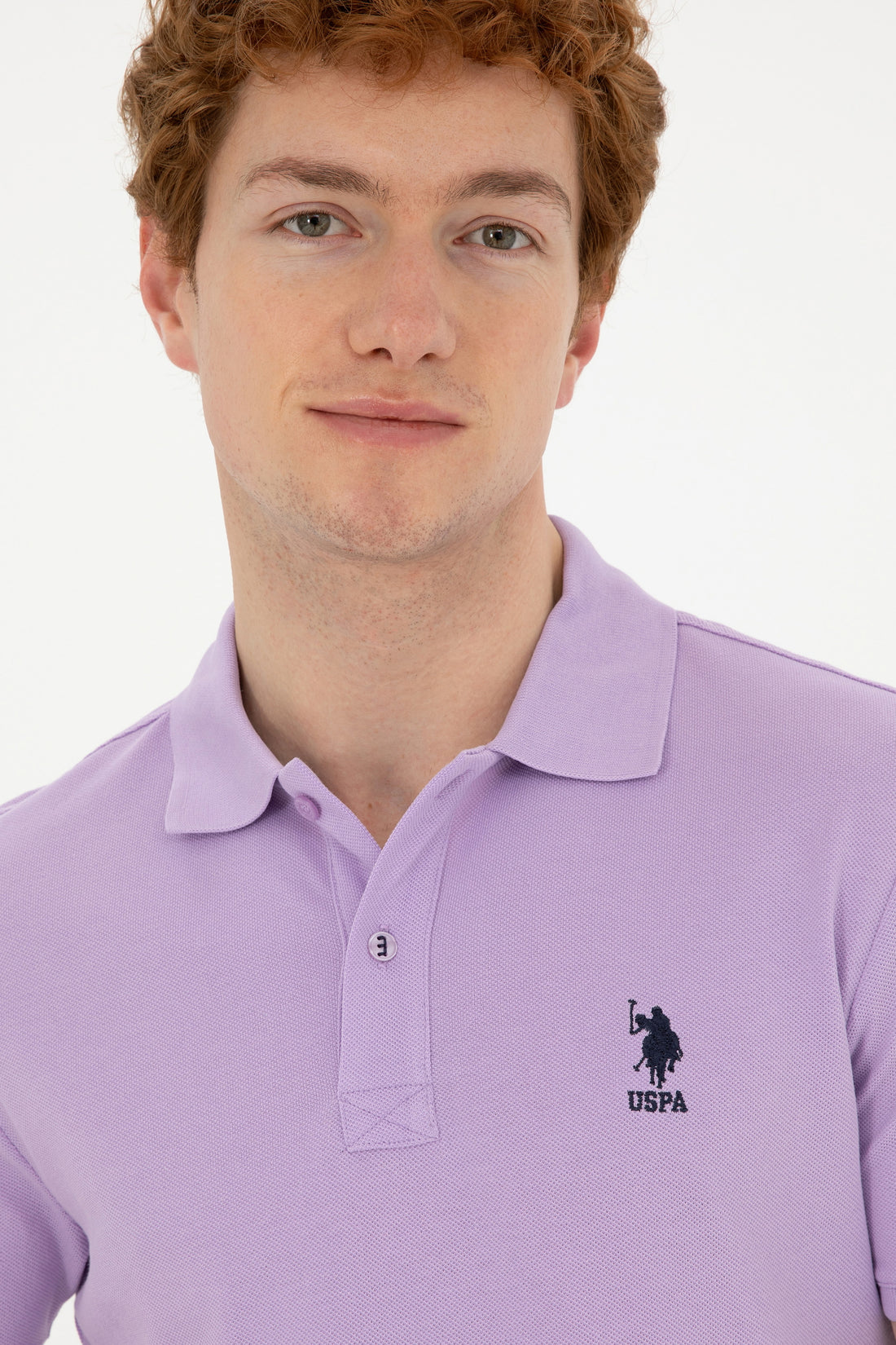 Men's Lilac Basic T-Shirt